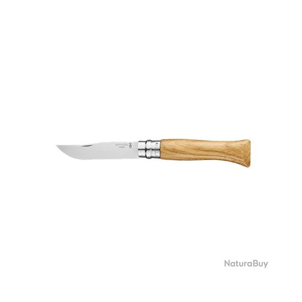 Couteau de poche Opinel Tradition Luxe Inox N°09 - Chêne