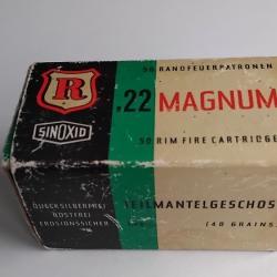 22 WINCHESTER MAGNUM ( R W S )