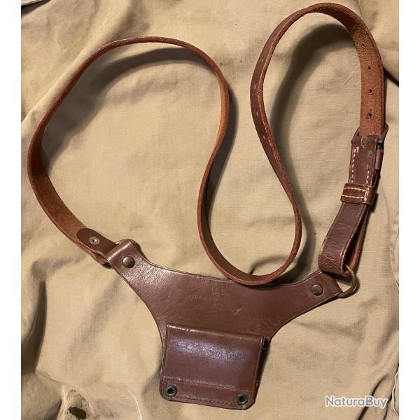 Baudrier ww2 US Military Police Baldrier / Harness Holster M1911 Hermann-Brownlow Co. 1942