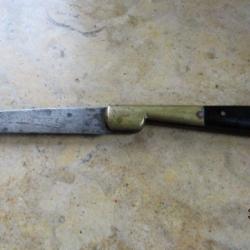 vendetta Corse  couteau traditionnel XIX° XX°Corsica 24cm