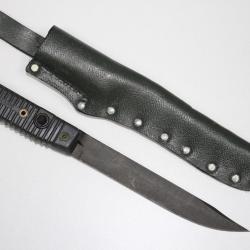 Baïonnette de fusil Valmet M1962 d'origine finlandaise de l'époque de la guerre froide avec fourreau