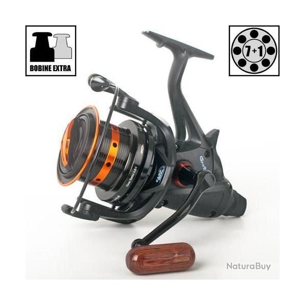 BF25 ! Moulinet Carp Design Dbrayable GFR9000 Black & Orange