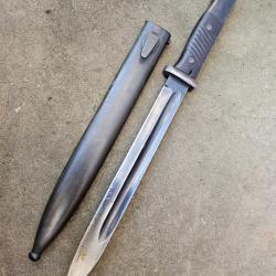 Baïonnette allemande pour Mauser 98k modèle Sg 84 98 plaquettes bakelite
