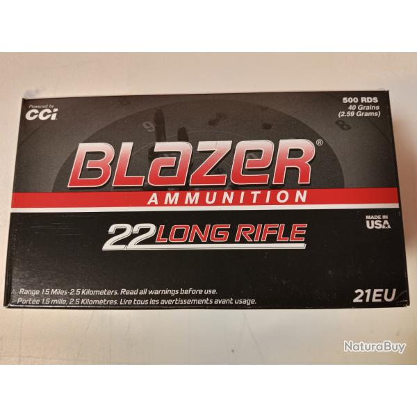 CARTOUCHES CCI BLAZER PACK DE 500