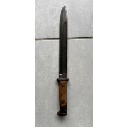 Baïonnette Mauser Prussienne 71/84 de 1888 avec son Fourreau - Marquage  Très Rare