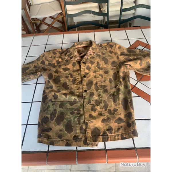 Tenue veste - pantalon Indochine camouflée