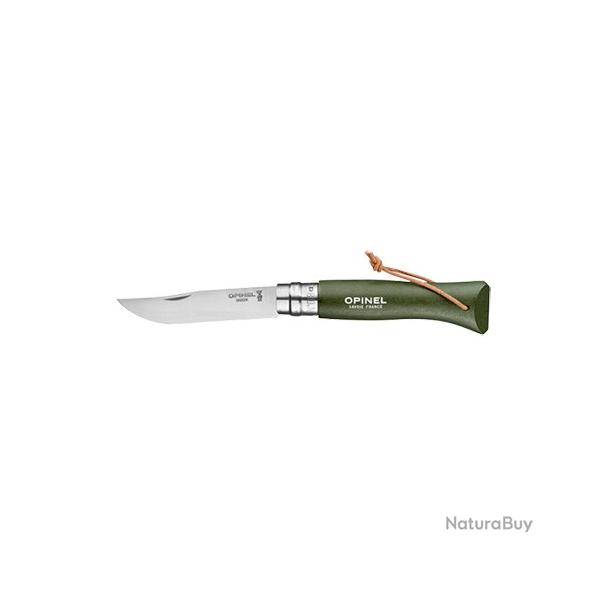 Couteau de poche Opinel Tradition Baroudeur N08 - Kaki