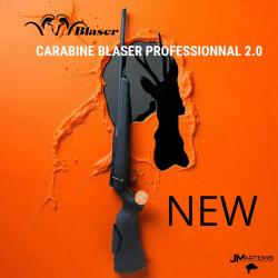 NOUVELLE Blaser R8 Professional 2.0 - Carabine de chasse haut de gamme en stock chez JMARTEMIS Noir 
