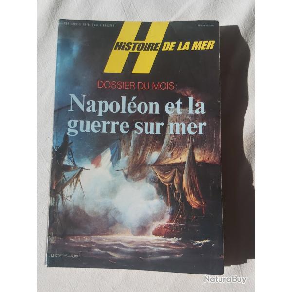 Revue Histoire de la mer Napolon et la guerre sur mer