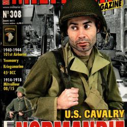 Militaria magazine 308 , 45e bcc, mitrailleur 08/15, insignes yeomanry 39-45 , ardennes 2010,