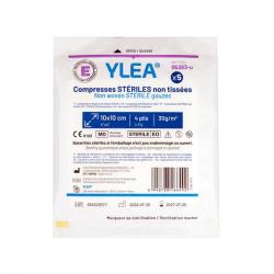Compresses stériles non tissées YLEA 10x10cm (lot de 5)