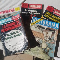 Lot de trois revues Historama plus deux hors-séries