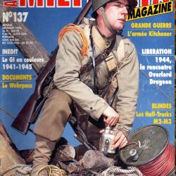 Militaria magazine 137, gi en couleur, canon antichar pak 97/38, liaison overlord-dragoon,