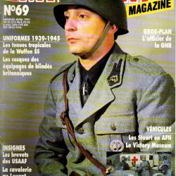 Militaria magazine  69, cavalerie au levant, brevets usaaf, stuart afn, casques blindés britanniques