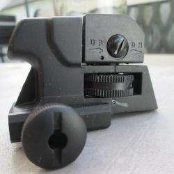 Visee ouverte Métal arriere pour M4 airsoft (G5)