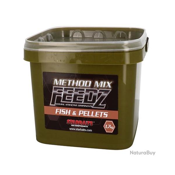 Method Mix Starbaits Feedz Fish & Pellets 1.7kg
