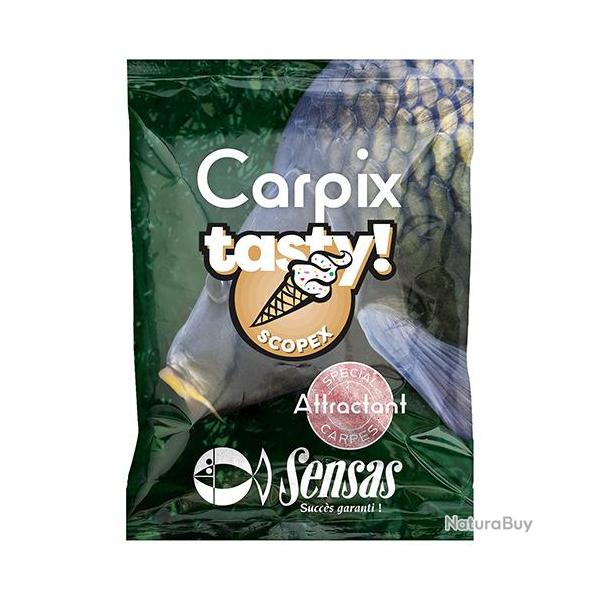 Attractant Sensas Carpix Tasty Scopex 300g