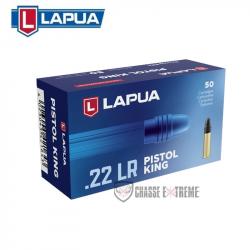 50 Munitions LAPUA Pistol King 40Gr Cal 22 Lr