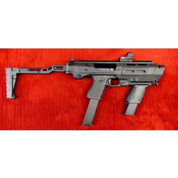 GLOCK 19 GEN 4 +CHASSIS MX1 + POINT ROUGE+CHARGEUR 30CPS