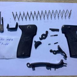 Lot pièces détachées Mécanique Armurerie Pour arme * pistolet MAB 7x65 *  encheres