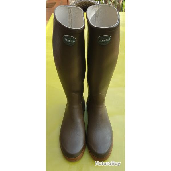 bottes de chasse Le CHAMEAU " saint hubert"