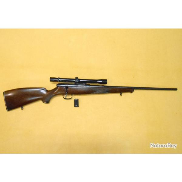 CARABINE WEIHRAUCH - Cal 22LR +LUNETTE DIANA 4x20 - DEPART 1 SANS PRIX DE RSERVE !!!