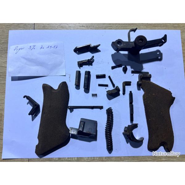 Lot pices dtaches Mcanique Armurerie Pour arme * Ruger 97 de 1917  *  encheres