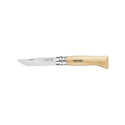 Opinel N°08 Tradition Inox - Couteau de poche pliant - Manche Hêtre - Lame 8.5 cm