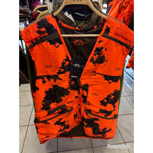 Gilet blaser Kalle Blaze camo orange