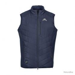 wahoo ! Gilet chauffant Prohunt HYBRID bleu nouvelle generation