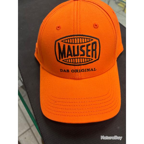 Casquette Mauser orange