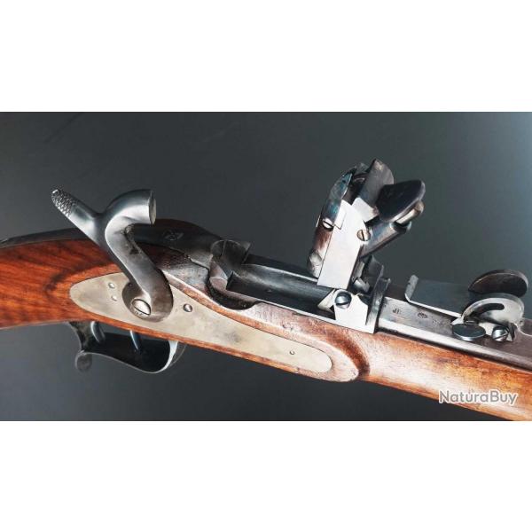 CARABINE DE TIR FEDERAL SUISSE 1851 TABATIERE 1867 CALIBRE 10.4MM CENTRAL Suisse XIX eme Categorie D