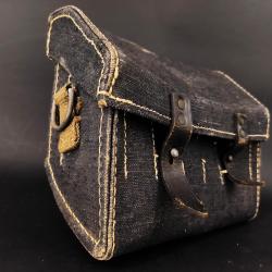 ETUI SACHOCHE TOILE BLEU LUFT PORTE FUSEE ALLEMAGNE Militaria
