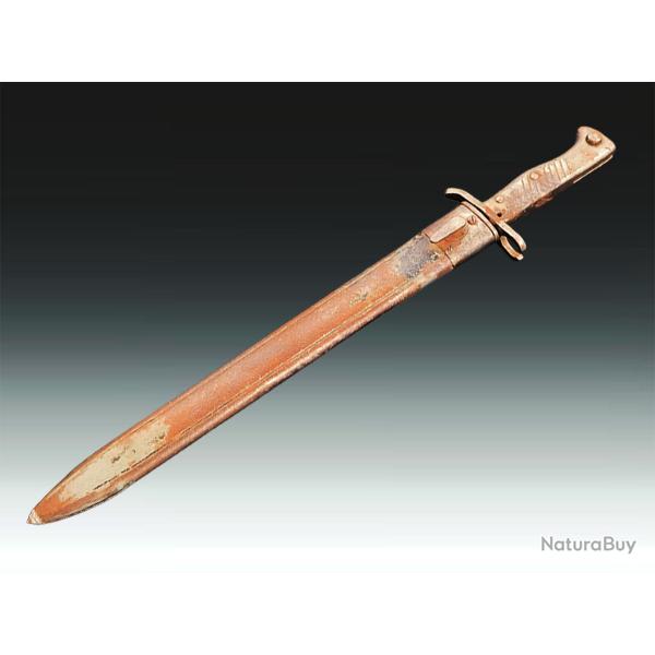 BAIONNETTE ERSATZ EN TOLE MODELE 98-05 1ere GM Allemagne Militaria