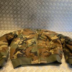 veste blouson bombers mil-tec camo jacket flyers man intermediate ma1 aviateur neuf