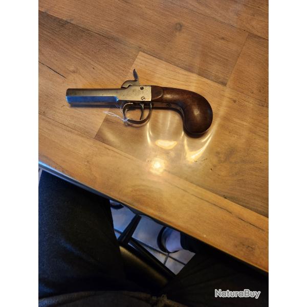 Pistolet de voyage 19 eme