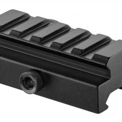 RÉHAUSSE RAIL PICATINNY QD 5 SLOTS