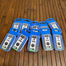 LOT DE  PLOMBS EXTRA DOUX GARBOLINO 10 boîtes DESTOCKAGE PÊCHE N-3
