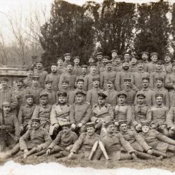 CPA -Photo - Un Groupe Soldats Allemands -N°4132
