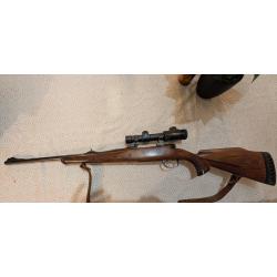 Heym / Mauser SR20F - calibre 9,3×62 - Lunette Optalens 1-4×26 - très bon état