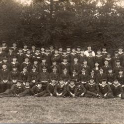 CPA -Photo - Un Groupe Soldats Marine Allemands -N°4134