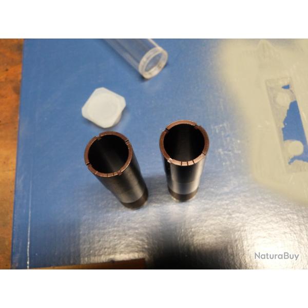 Vend 2 chokes verney carron Sagitaire intrieur + 3 cm extrieur (1/4 et 1/2 )