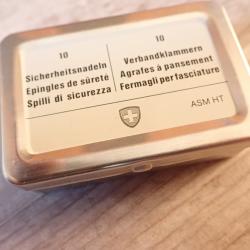 Boite pansements pour compléter trousse de secours suisse