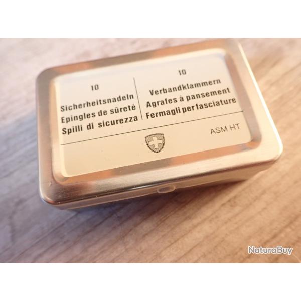 Boite pansements pour complter trousse de secours suisse