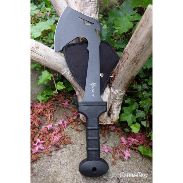 Hache Reapr Meridius Battle Axe Lame Acier 420 Manche Nylon Etui Nylon Tactical Survivaliste