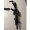 petites annonces chasse pêche : Réplique Airsoft AEG M4A1 métal 6 mm - lunette/PEQ/lampe - 2× batteries 9,6 V