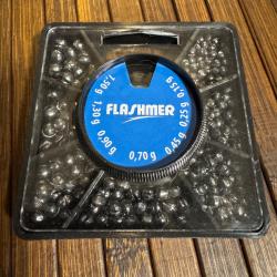 Pêche Boite de Plombs Chevrotines 7 CasesFLASHMER