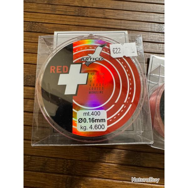 Artico Dinamite RED 400m -FIL PCHE - 0,16mm