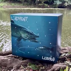 Calendrier de l'avent de Noël ensembles de leurres de pêche