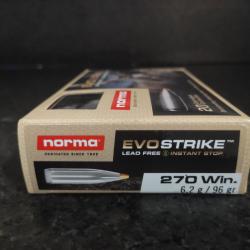 Norma evostrike 270 win 96 grains 6.2g